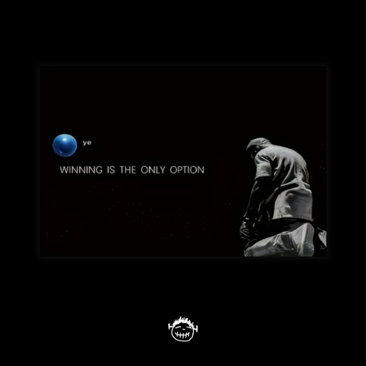'Winning Is The Only Option' Duvar Halısı